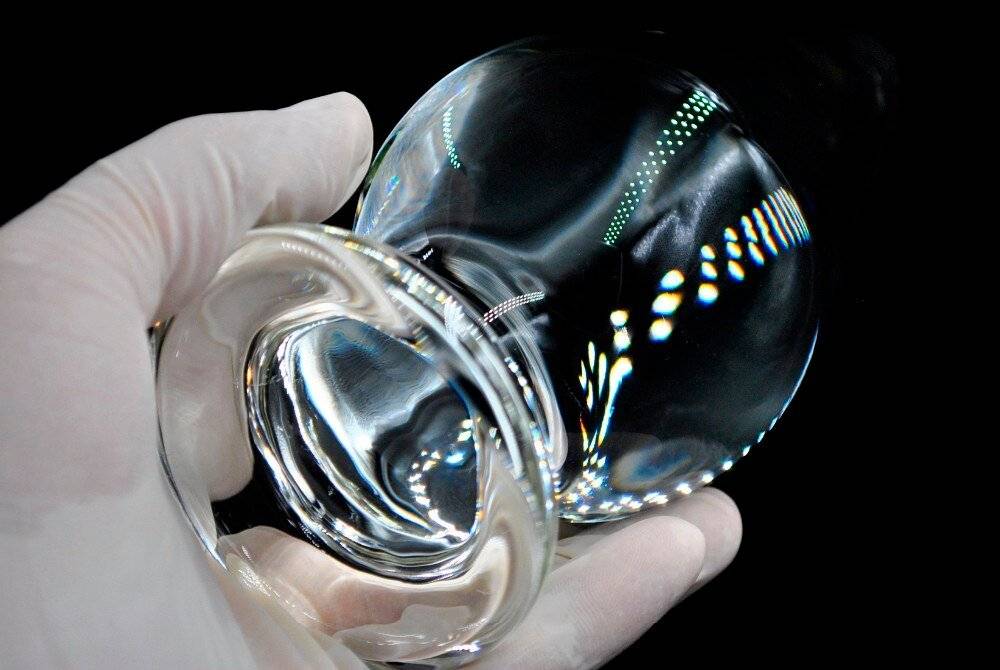 Plug de Vidro Grande Buttplug Glass Sex Toy Anal