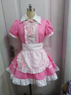 Roupa de empregada feminina doce gothic lolita vestidos anime K-ON! Cosplay traje avental vestido uniformes mais tamanho trajes de halloween Vestuário 