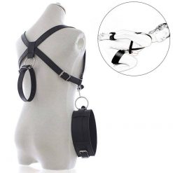 Correia de contenção para coxa, cinta de pele com espalhador de perna aberta, cinto de bondage com punhos do pulso bdsm, brinquedos adultos para posição do sexo BDSM Bondage