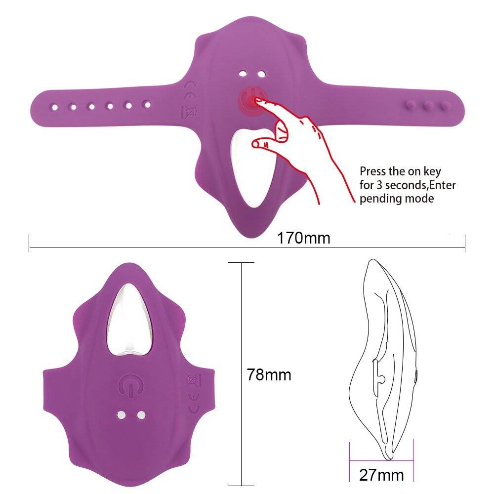 Vibrador de Calcinha Lay-On Estimulador Vaginal Sem Fio Controle Remoto