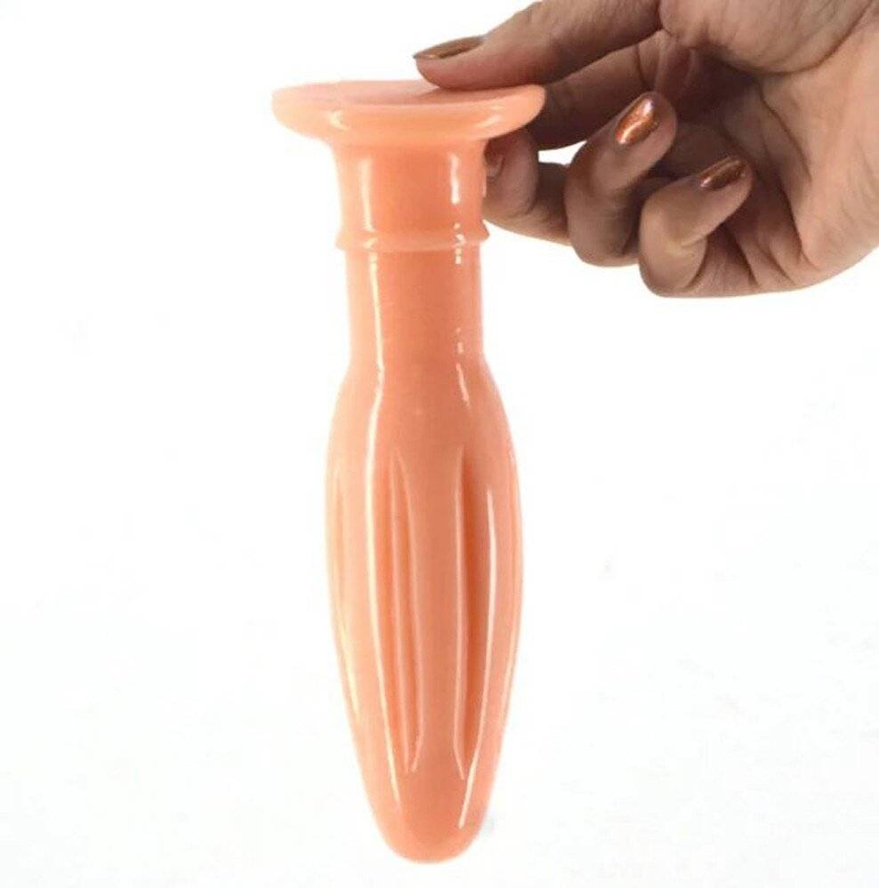 Plug Anal com Ventosa Médio 14,5CM Ass ButtPlug FAAK