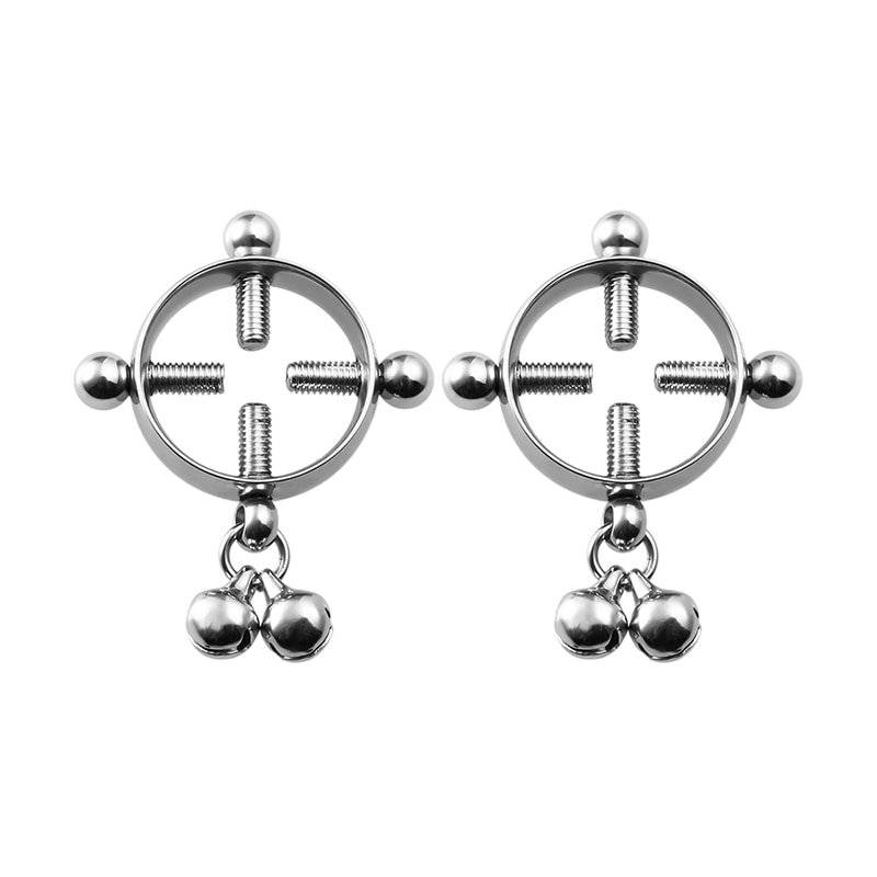 Braçadeiras Sensuais de Mamilo Nipple Clamps com Parafuso 2 Peças Braçadeiras Sensuais de Mamilo Nipple Clamps com Parafuso 2 Peças