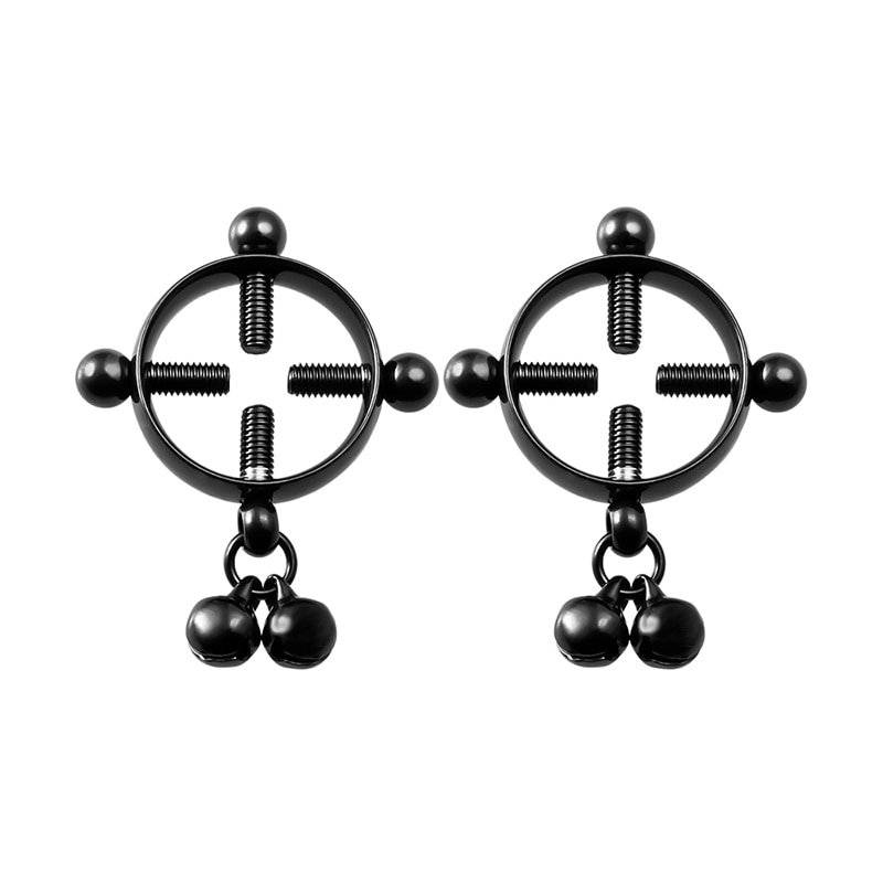 Braçadeiras Sensuais de Mamilo Nipple Clamps com Parafuso 2 Peças Braçadeiras Sensuais de Mamilo Nipple Clamps com Parafuso 2 Peças