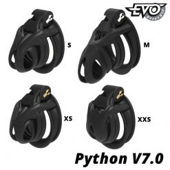 Cinto de Castidade Cobra Python V7 Evo 3D Cage Cintos de Castidade
