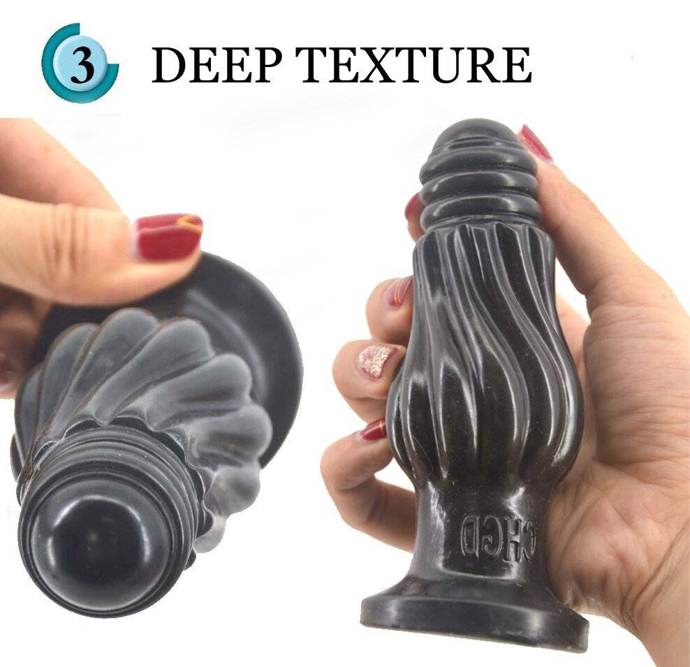 Plug Anal CHGD Bulbo ButtPlug 12CM Textura Profunda
