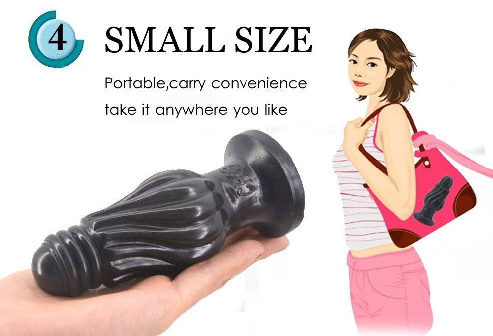 Plug Anal CHGD Bulbo ButtPlug 12CM Textura Profunda