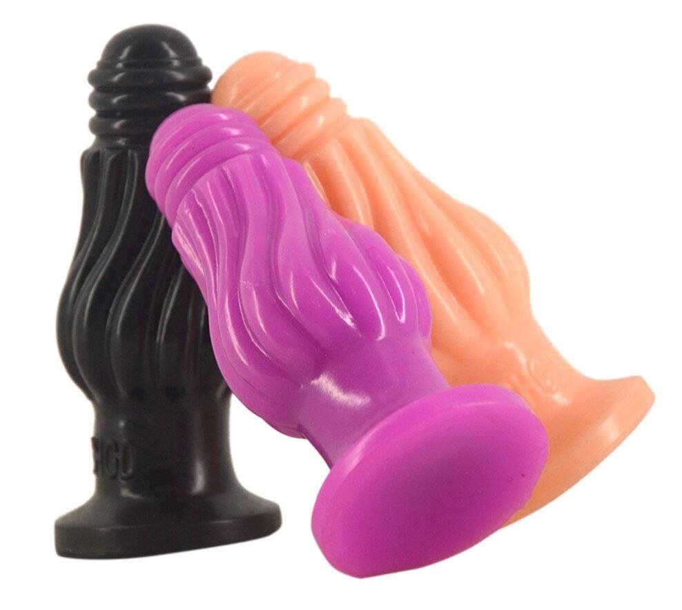 Plug Anal CHGD Bulbo ButtPlug 12CM Textura Profunda