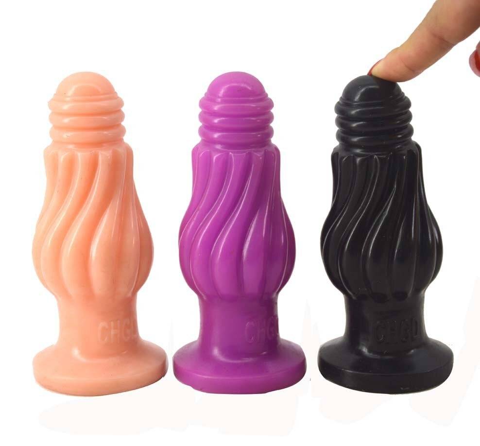 Plug Anal CHGD Bulbo ButtPlug 12CM Textura Profunda