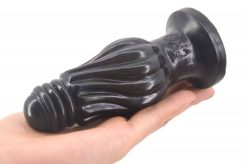 Plug Anal CHGD Bulbo ButtPlug 12CM Textura Profunda Inserção Plug anal