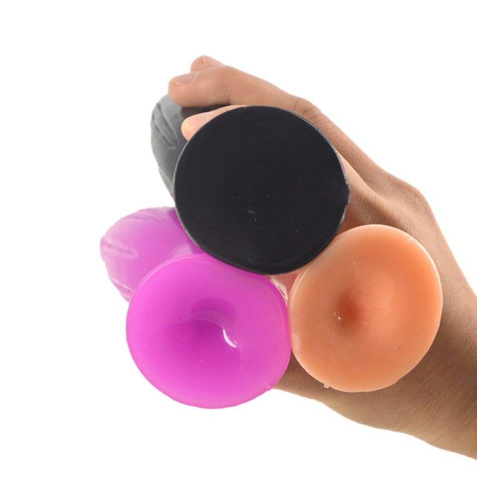 Plug Anal com Ventosa Médio 14,5CM Ass ButtPlug FAAK