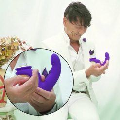 Vibrador Leten para Ponto G Aquecido Ejaculação Feminina Gold Finger Massageador da vagina Vibradores