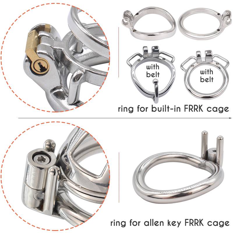 Anel Peniano Extra Reposição Cinto de Castidade FRRK Base Cock Ring