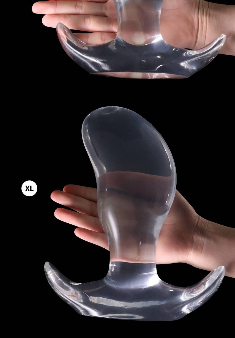 Butt Plug Anal Impulse Wearable Transparente Dilatador Estimulador de Próstata