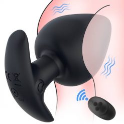 Vibrador Plug Anal Controle Remoto Buttplug Masturbador Inserção Plug anal Estimulador de Próstata Vibradores