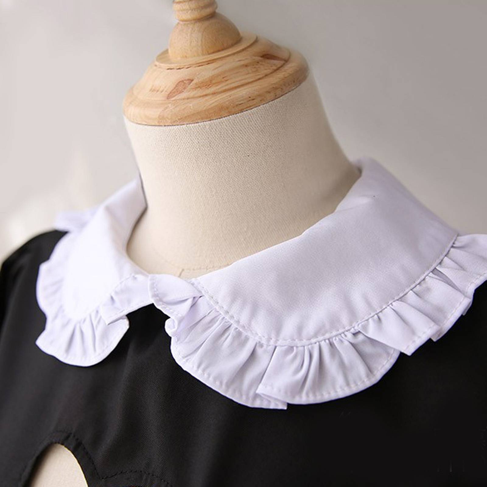 Fantasia de Doméstica Sissy Maid Vestido Empregada com Avental