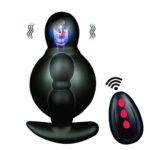 Plug Anal Beads Vibrador Inflável Expansion Dildo Estimulador Air Flow Inserção Plug anal