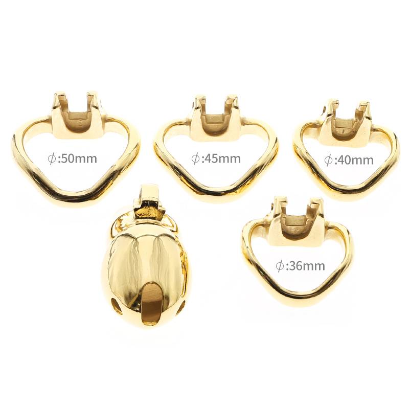 Padrão masculino ouro galo gaiola ouro ht v3 castidade dispositivo com 4 anéis pequeno galo gaiola cinto de castidade galo gaiola bdsm brinquedos