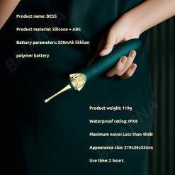 Zalo bess g-ponto vibrador requintado estimulação clitoral de silicone macio usb duplo motor retro massageador adulto brinquedos sexuais para mulher Sem Categoria