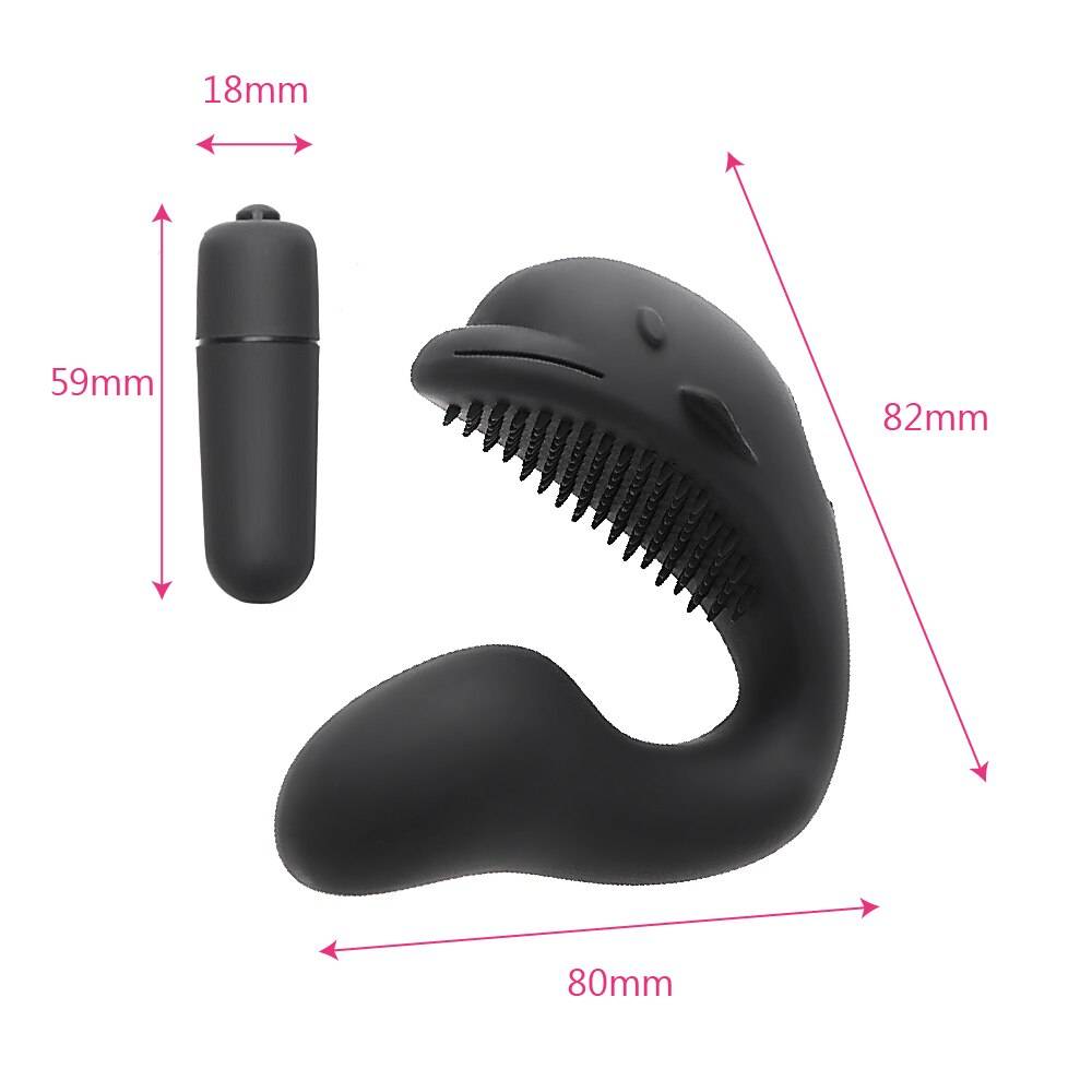 Olo dolphin estilo vibrador 10 velocidade vagina choque clitóris estimulador g-ponto massageador brinquedos sexuais para mulher