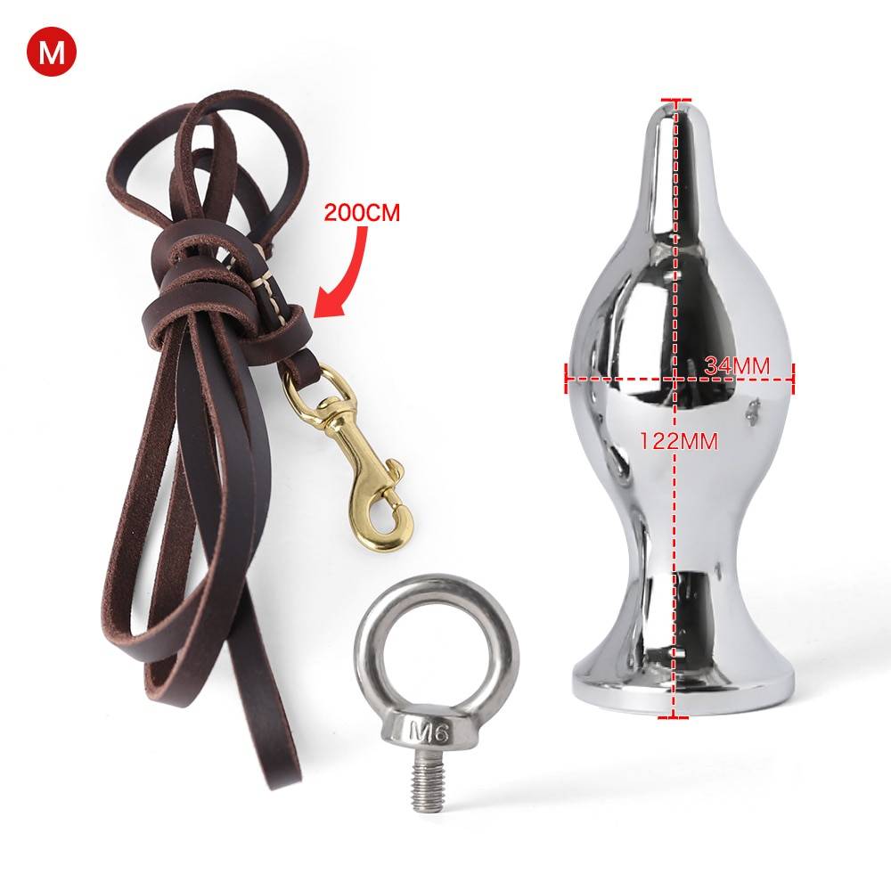 Anal de aço inoxidável plug com trela lock expandindo ass asslock butt plug grande ass trainer escravo sexo bondage brinquedos para o casal Anal de aço inoxidável plug com trela lock expandindo ass asslock butt plug grande ass trainer escravo sexo bondage brinquedos para o casal