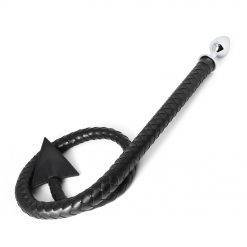 Cauda do diabo liga de alumínio butt plug com couro cauda chicote próstata massageador adulto jogo anal bdsm brinquedos para homem Inserção Plug anal