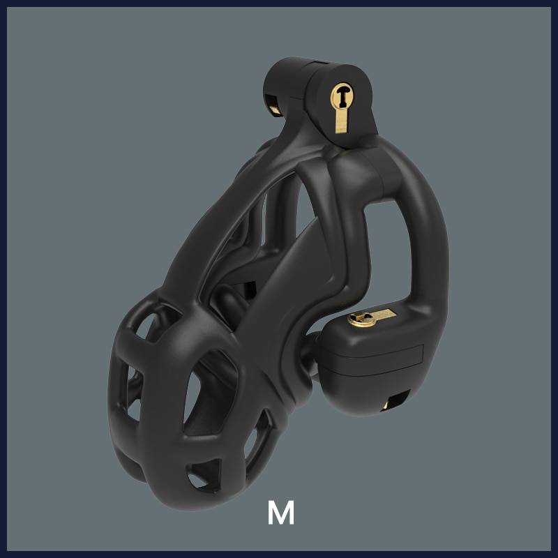 Cinto de Castidade Cobra Double Lock Python Mamba Cage