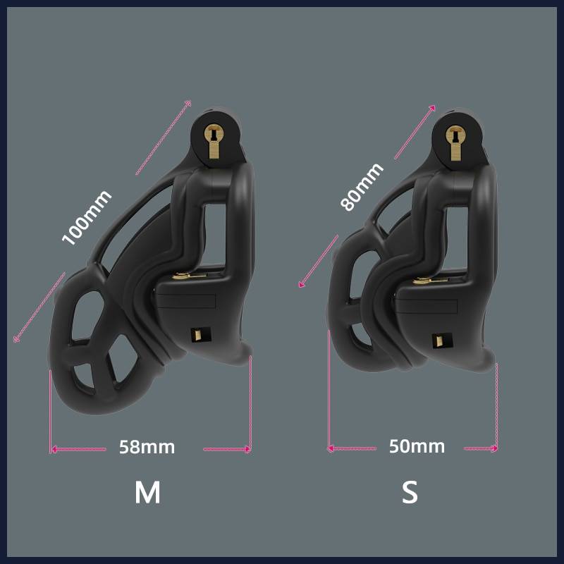 Cinto de Castidade Cobra Double Lock Python Mamba Cage