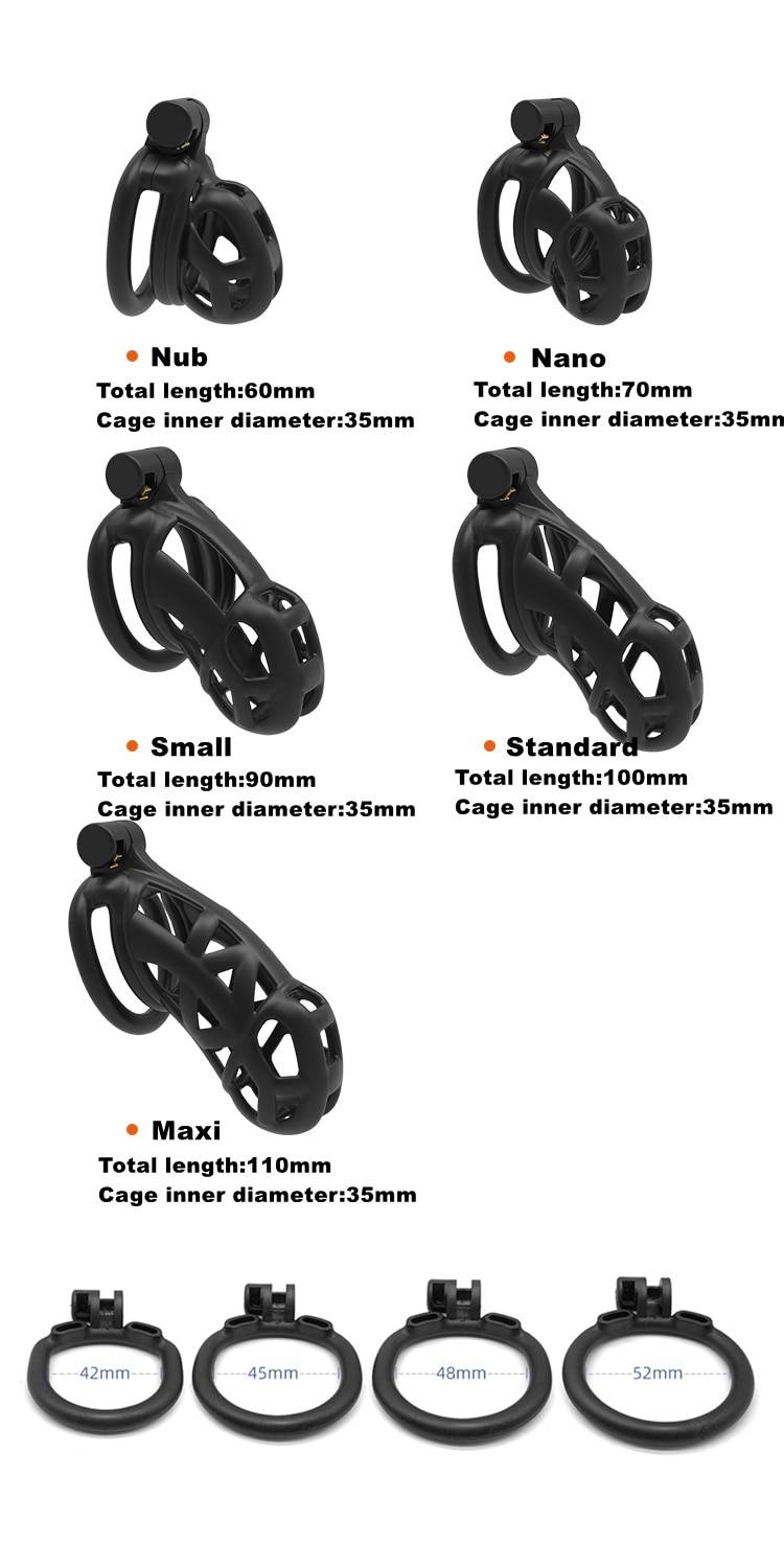 Cinto de Castidade Cobra Python V1 Chastity 3D Printed