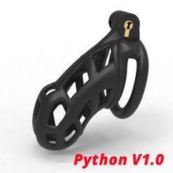 Cinto de Castidade Cobra Python V1 Chastity 3D Printed Cintos de Castidade