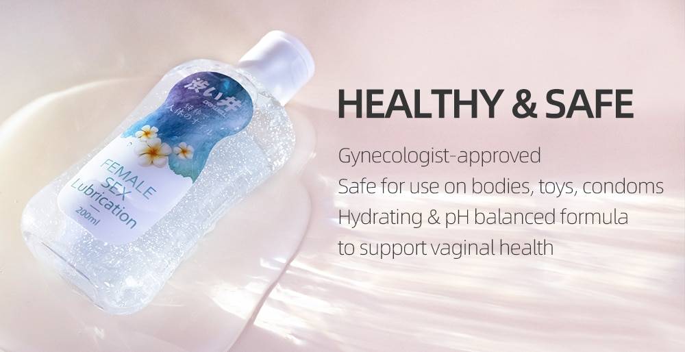 DRY WELL 200ML de Aloe Sex Lube Lubrificante sexual à base de água para o sexo Textura sedoso-suave Amigável ao látex Sem fragrâncias