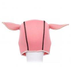 Máscara de personagem e cosplay de porco, capuz com orelhas e capuz, brinquedo erótico para adultos, produtos sexuais BDSM Máscara