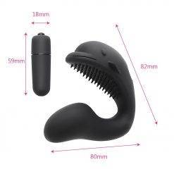 Olo dolphin estilo vibrador 10 velocidade vagina choque clitóris estimulador g-ponto massageador brinquedos sexuais para mulher Vibradores