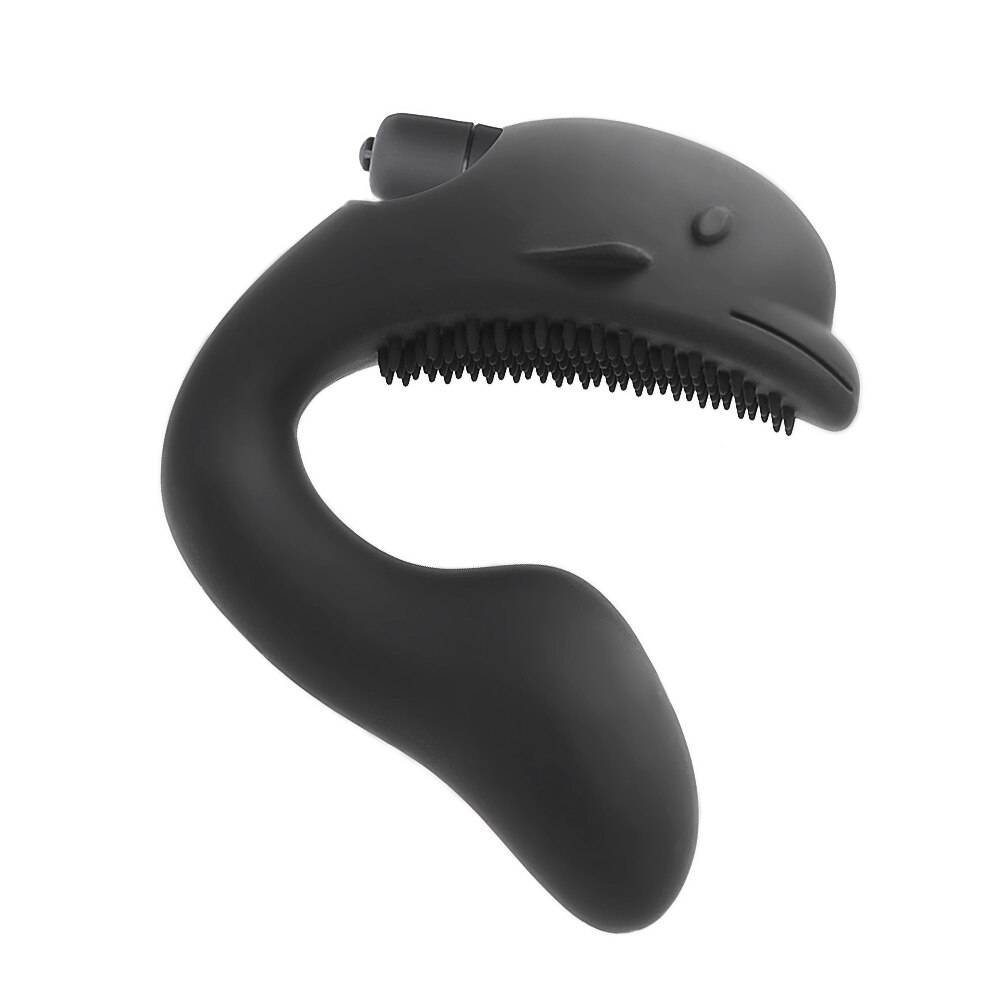 Olo dolphin estilo vibrador 10 velocidade vagina choque clitóris estimulador g-ponto massageador brinquedos sexuais para mulher