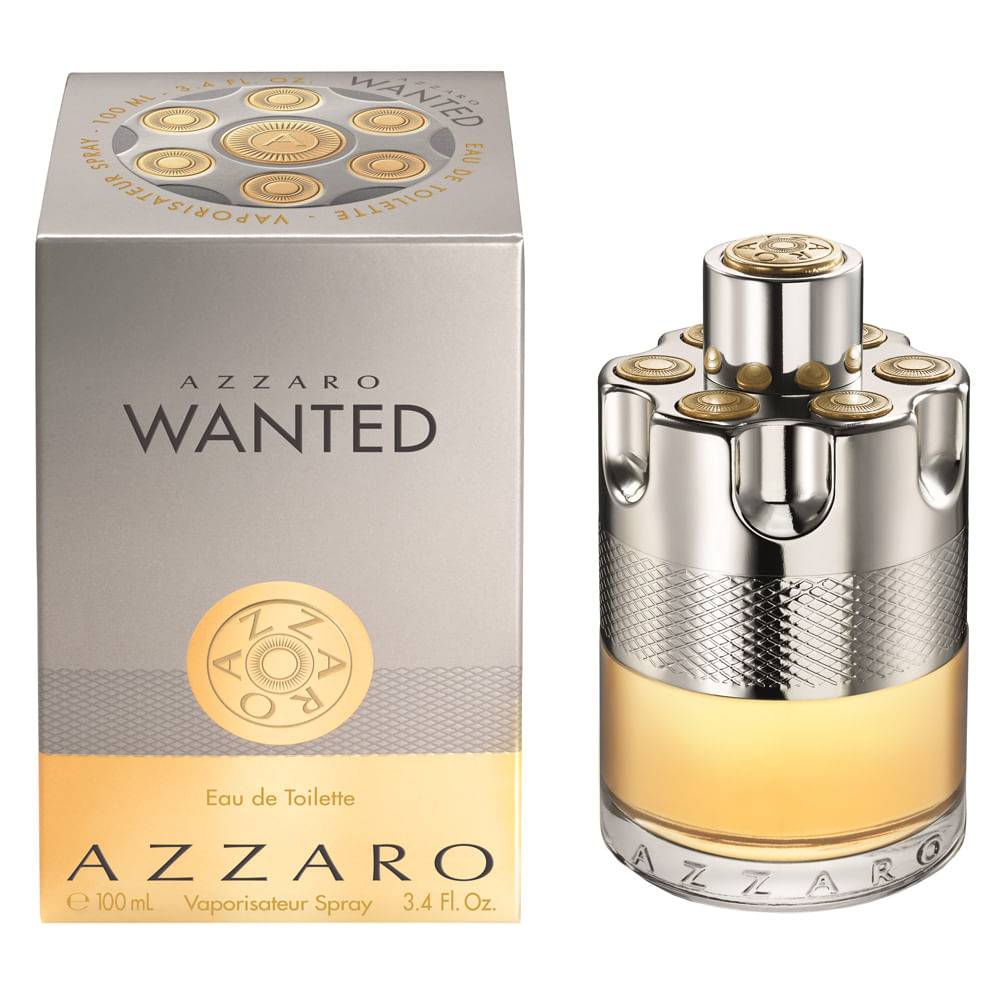 Perfume Azzaro Wanted - Perfume Masculino - Edt 100ml Original E Lacrado