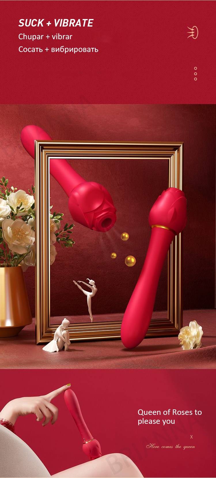 Rosa vibator brinquedo vibradores de silicone para as mulheres varinha mágica rosa sucção vibrador clitóris estimulador mamilo otário brinquedos sexuais loja