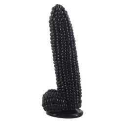 Consolo espiga de milho Harvest preto com grãos em relevo e ventosa