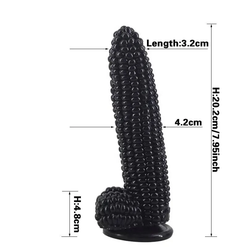 Medidas do consolo espiga de milho: 20,2 cm de altura e 4,2 cm de diâmetro