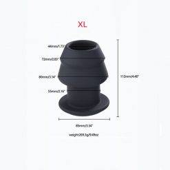 Plug Anal Oco Expansor Silicone ButtPlug Enema Inserção