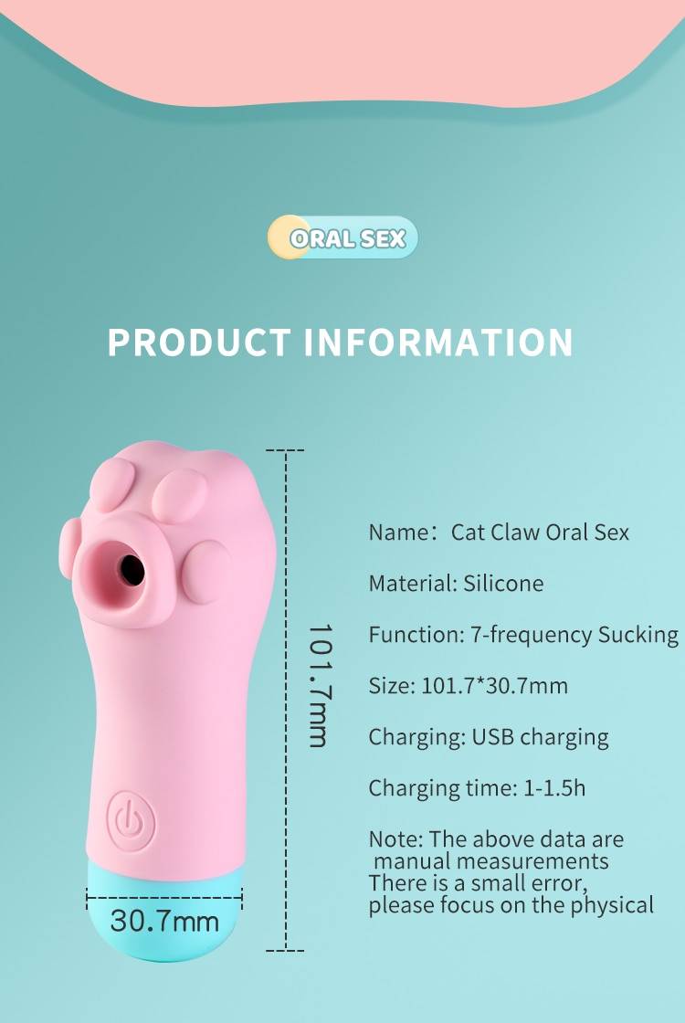 Vibrador Pulse Sugador Cat Paw Oral Sex