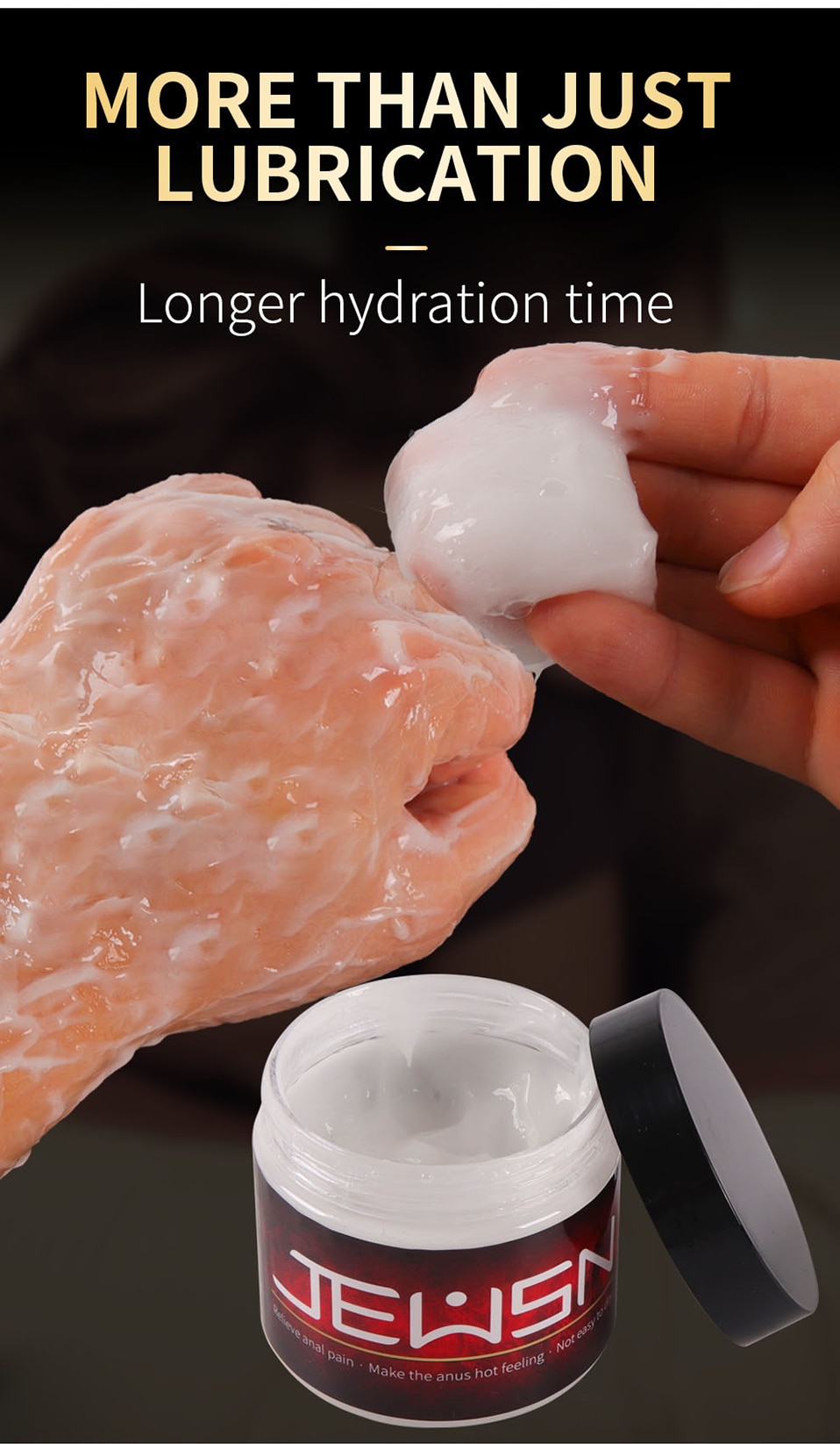 Punho de Analgésico Para Das Mulheres Dos Homens O Fisting Lubrificante Sexo Anal Lubrificante Anti-Dor Bunda Sexo Lubrificação Com Graxa Creme Óleo Gel Adultos Do Sexo Gay