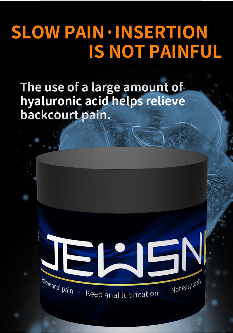 Punho de Analgésico Para Das Mulheres Dos Homens O Fisting Lubrificante Sexo Anal Lubrificante Anti-Dor Bunda Sexo Lubrificação Com Graxa Creme Óleo Gel Adultos Do Sexo Gay