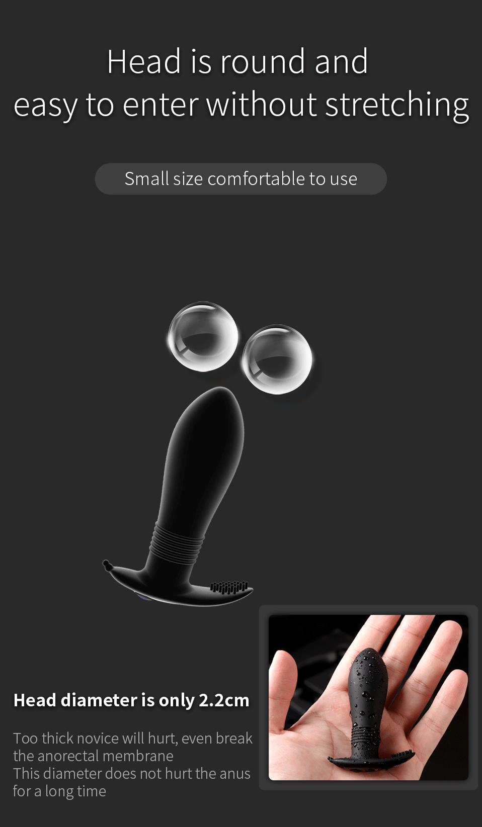 Wireless Anal Vibrator For Women Men Butt Plug Prostate Massager Remote Control Anal Plug Intimate Goods Sex Toys For Adults Gay