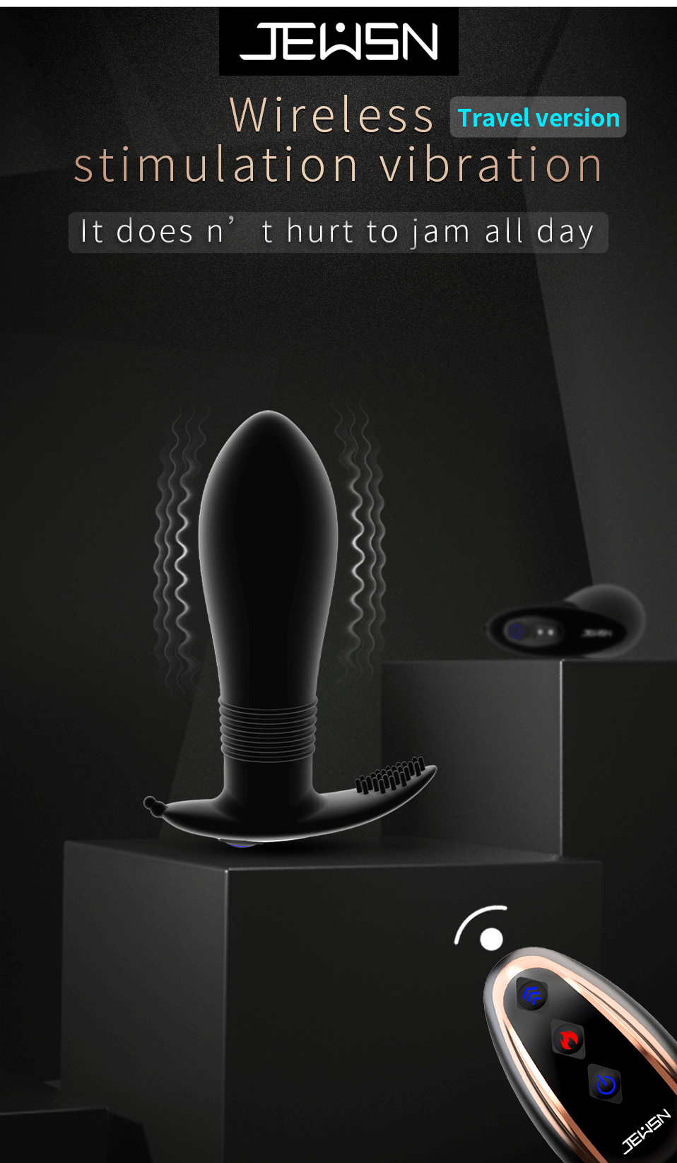 Wireless Anal Vibrator For Women Men Butt Plug Prostate Massager Remote Control Anal Plug Intimate Goods Sex Toys For Adults Gay