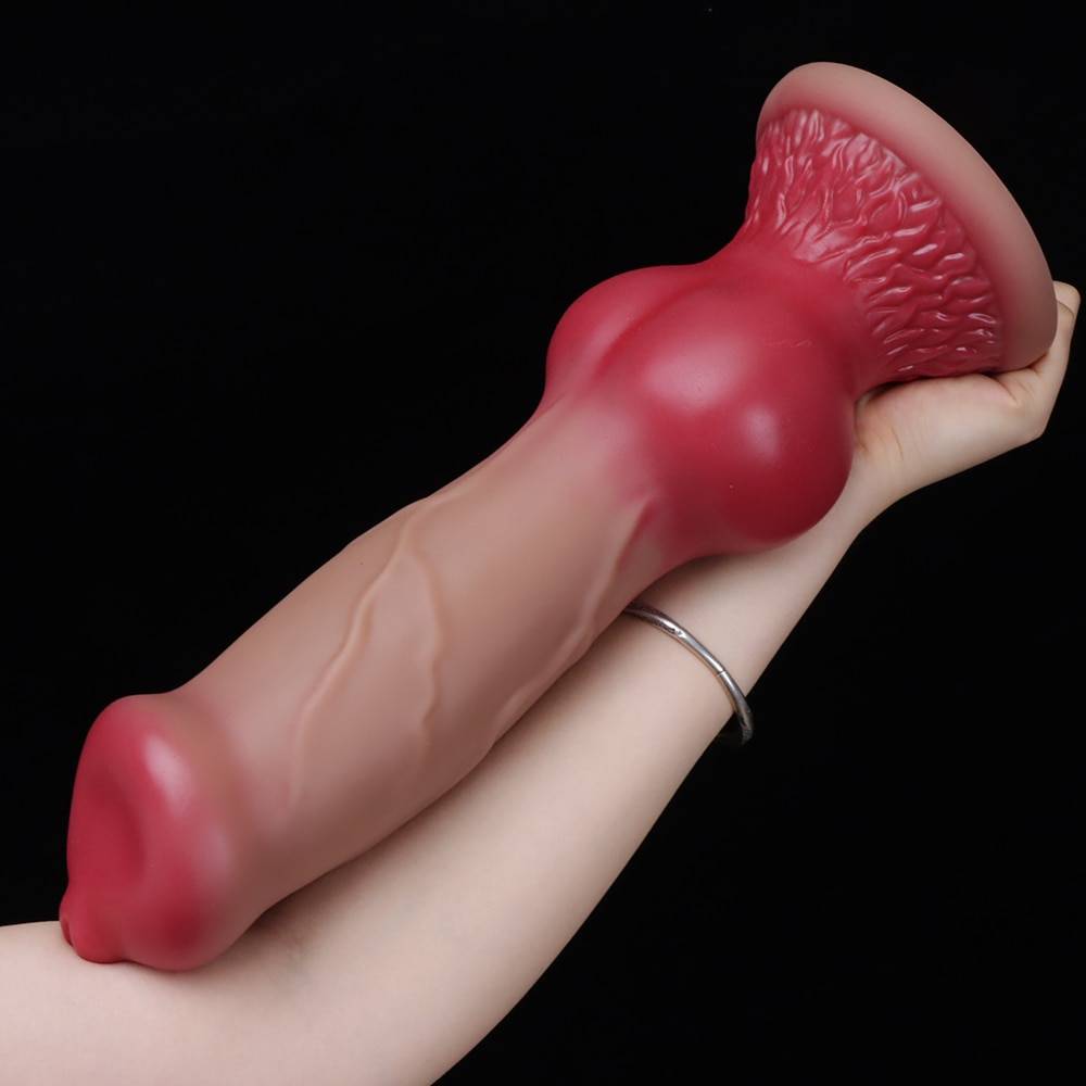 2022 enorme pequeno grande nó cão vibrador com ventosa para as mulheres brinquedos sexy animal lobo vibradores anal plug silicone sex shop 18 novo