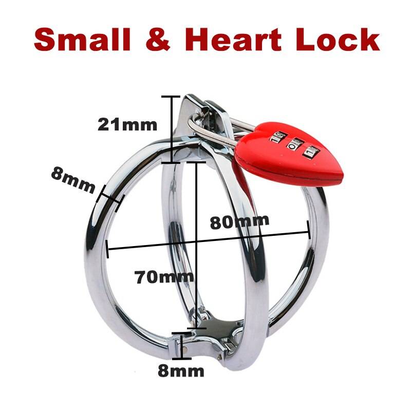 Small and Heart Lock