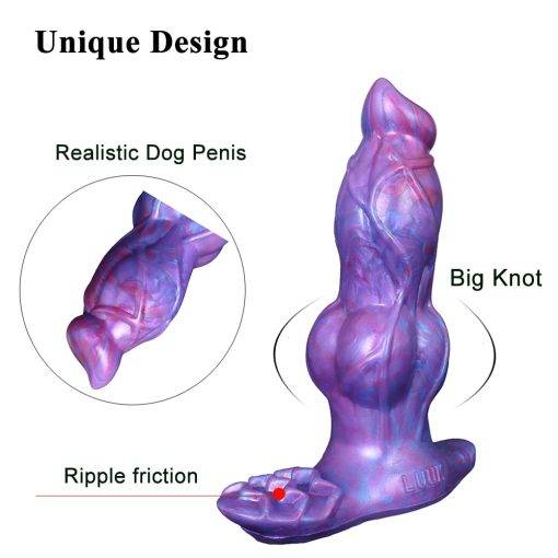 Faak controle sem fio vibrador cão nó vibratório vibrador clit estimular plugue anal massagem de próstata usb recarga brinquedos sexuais loja Inserção
