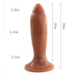 Faak nova doubel camada silicone butt plug macio otário anal dildo masturbador masculino brinquedos sexuais loja para mulheres ânus vagina estimular Inserção Plug anal
