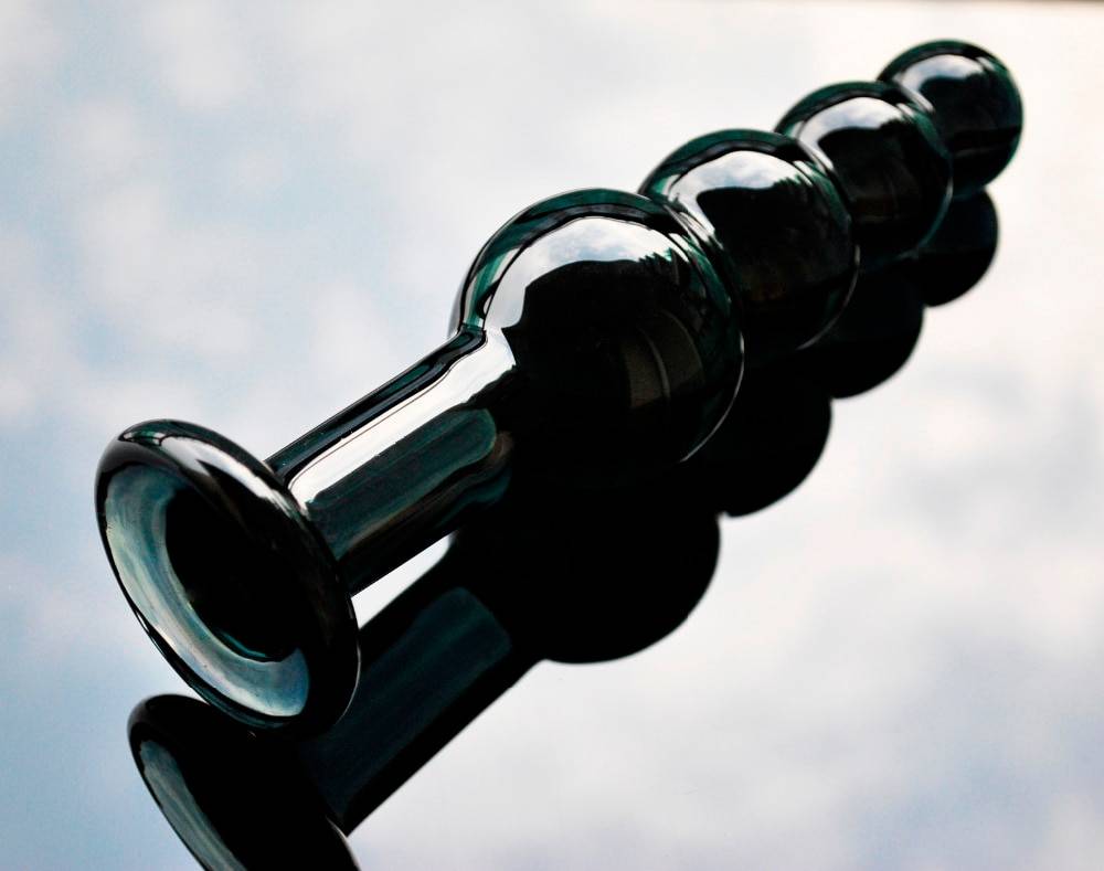 Grande pyrex vidro anal contas grandes bolas de cristal vibrador pênis bunda plug artificial pau masturbar adulto brinquedo do sexo para mulheres