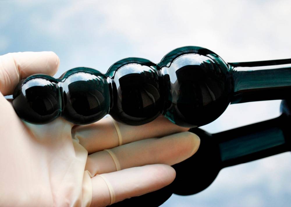 Grande pyrex vidro anal contas grandes bolas de cristal vibrador pênis bunda plug artificial pau masturbar adulto brinquedo do sexo para mulheres