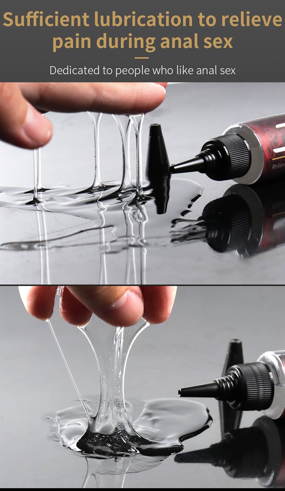 Jeusn anal graxa sexo lubrificante anal base analgésico quente lubrificante e alívio da dor anti-dor sexo anal casais de óleo vibrador vibrador sexo